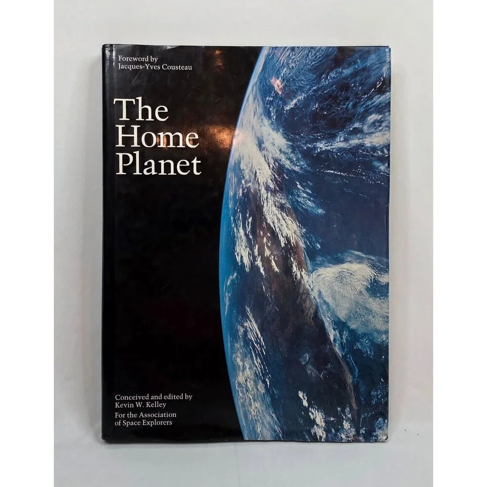 The Home Planet Kevin W. Kelley | 1988 Space Photography | Coffee Table Book